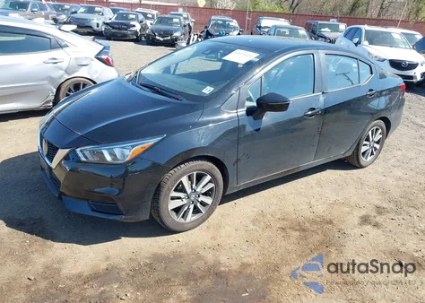 2021 Nissan Versa Sv Xtronic Cvt from USA, damaged, VIN 3N1CN8EV1ML863242